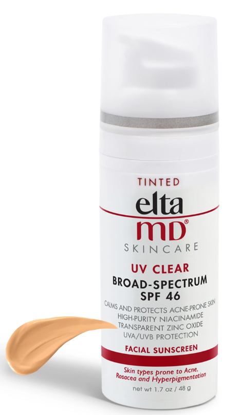 Picture of Elta tinted sunscreen bottle