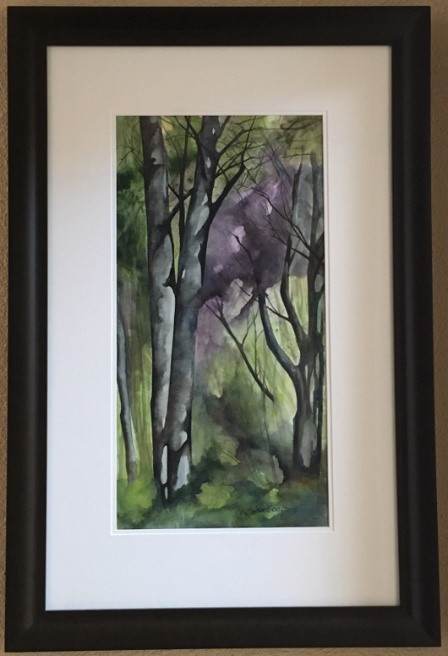 Image of tree picture on wall